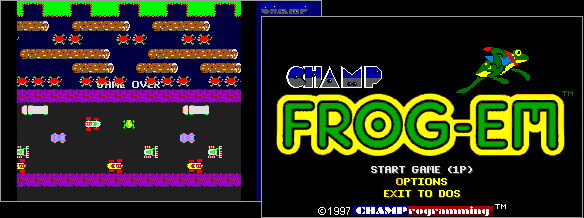 Screenshot CHAMP Frog-em